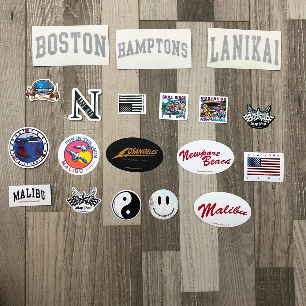 50 Brandy Melville Stickers